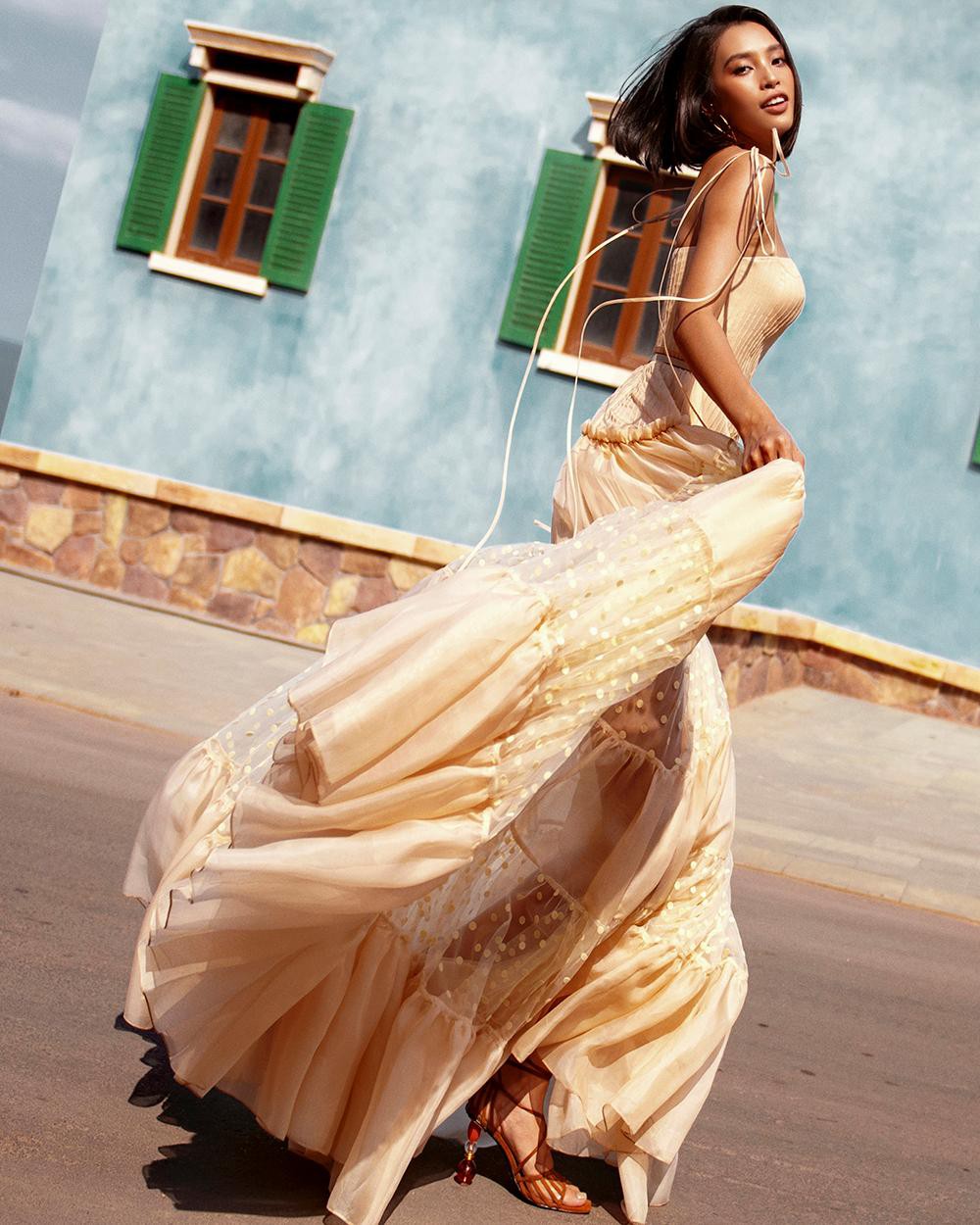 Hoa hậu tiểu vy khoe body hoàn hảo cùng làn da nâu gợi cảm trong bộ ảnh chào hè - 5