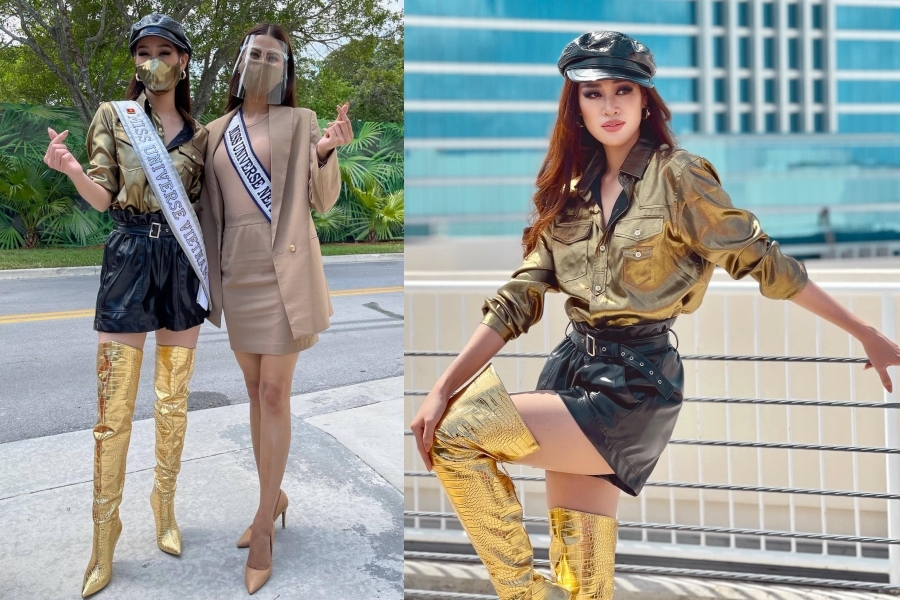 Khánh vân từ nữ sinh áo dài 2013 đến top 21 miss universe 2020 - 3