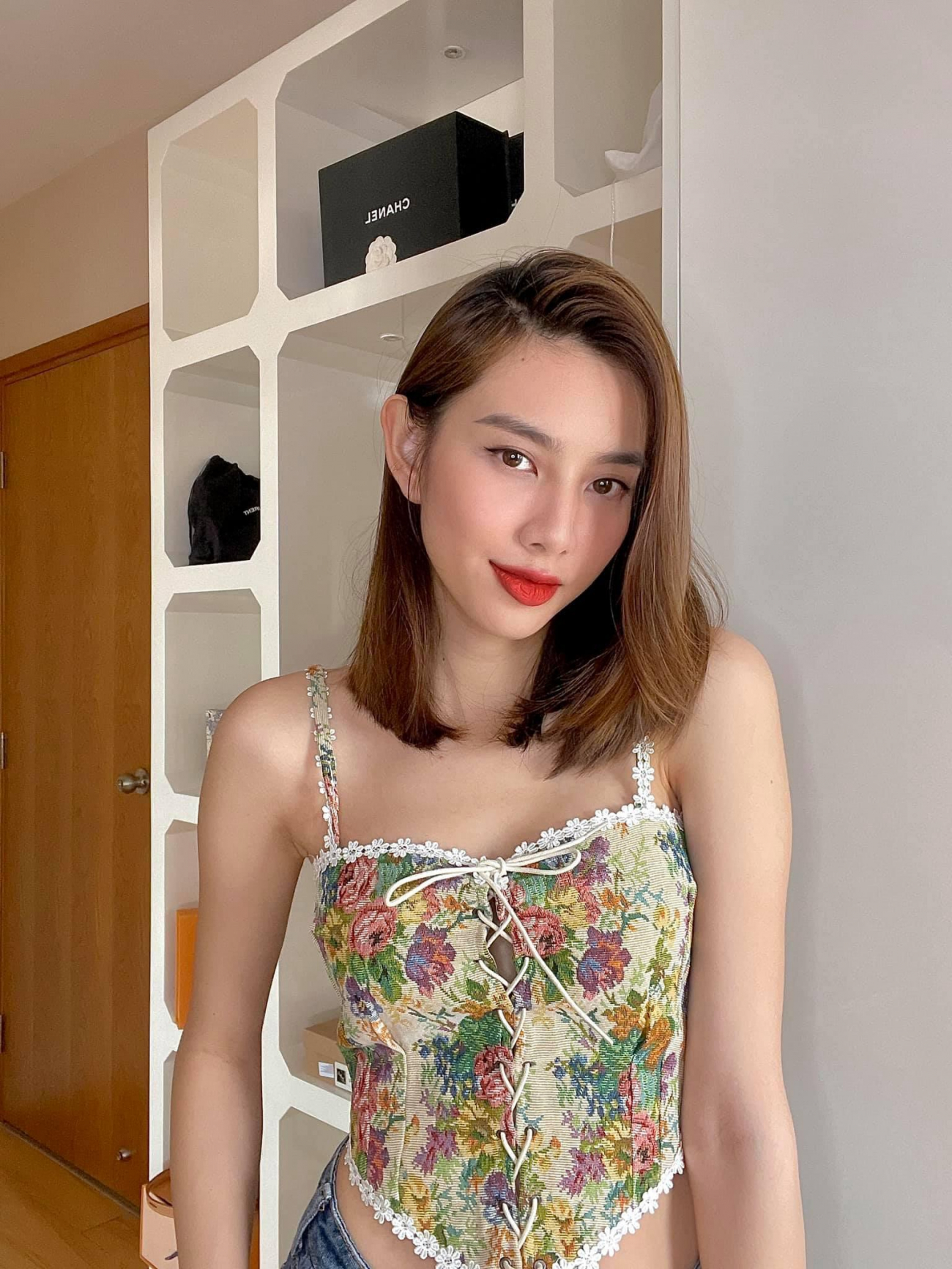 Gu thời trang cut-out cực nóng bỏng của miss grand vietnam 2021 nguyễn thúc thuỳ tiên - 7