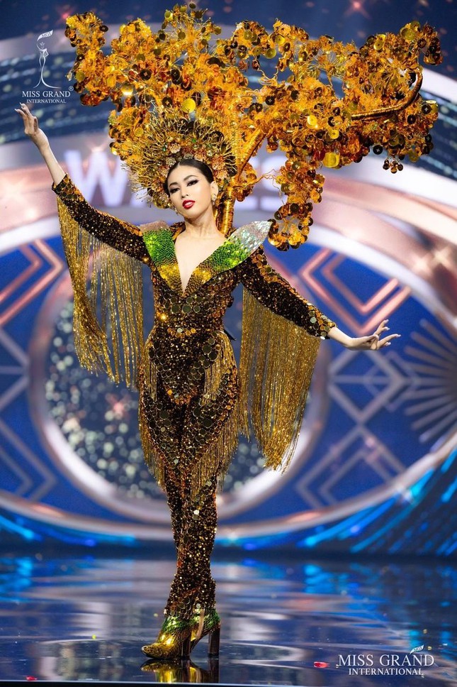 Miss grand vietnam 2022 khởi động phần thi trang phục dân tộc người thắng được đặc cách vào top 10 - 3