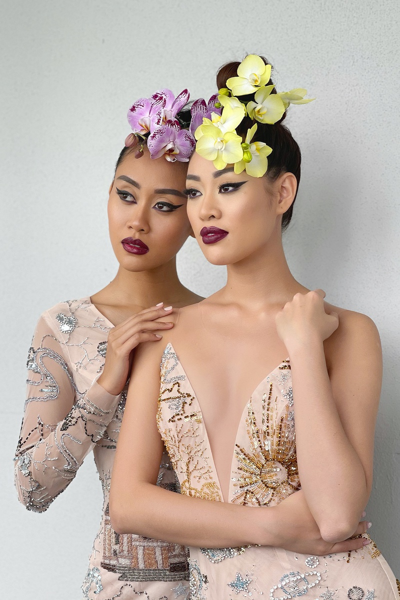 Hoa hậu Khánh Vân chụp ảnh cùng nhiếp ảnh gia nổi tiếng Fadil Berisha tại Mỹ