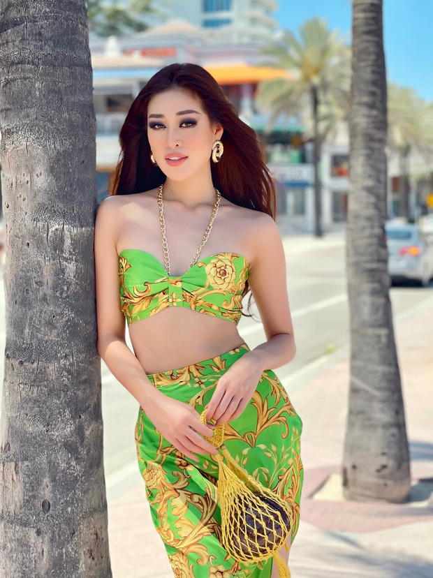 Khánh Vân tung bộ ảnh ‘sống ảo’ xinh muốn xỉu ở đất Mỹ: Hết chặt chém sexy đến khoe mặt mộc, bảo sao lọt top Miss Universe!