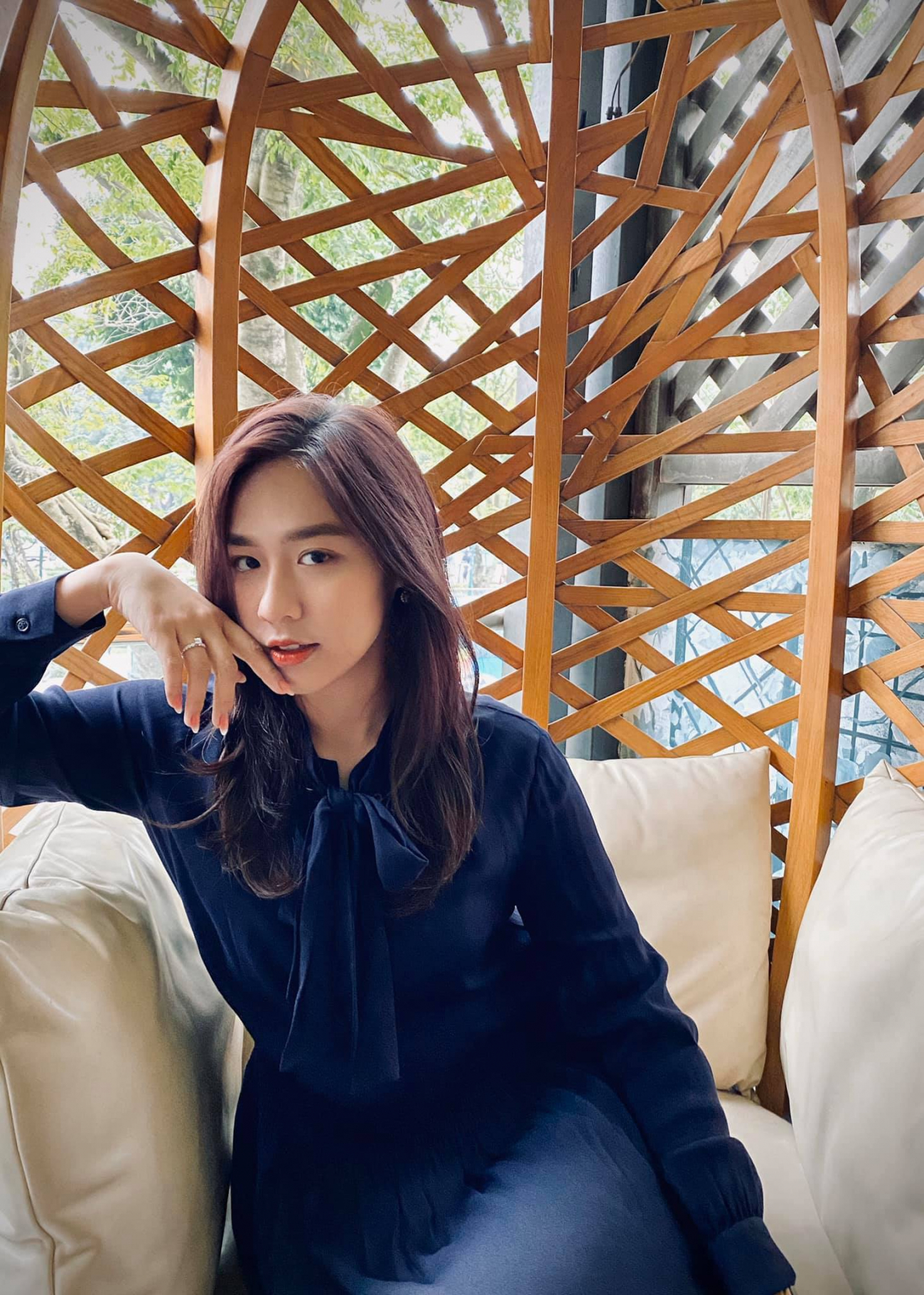 Người đẹp Hà My phản ứng khi bị nói lấy mác ‘thi hoa hậu’ để vào VTV