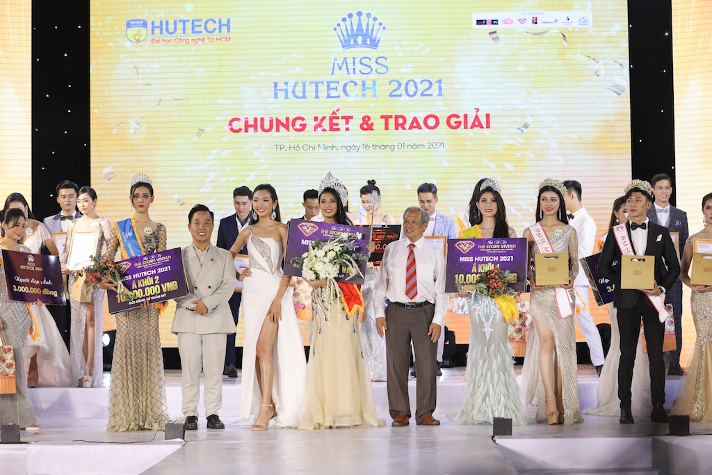 Mai Hiếu Ngân là tân Hoa khôi Miss HUTECH 2021