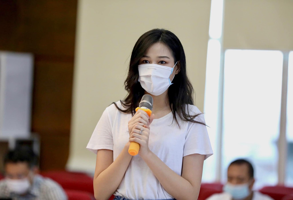 Hoa hậu Đỗ Thị Hà kêu gọi tiếp sức tuyến đầu chống dịch Covid-19 